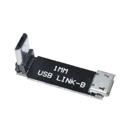 Новый L-type Micro Полетный USB управление программист мужчин и женщин удлинитель плата адаптера USB-B для FPV Крытый RC гоночный Дрон