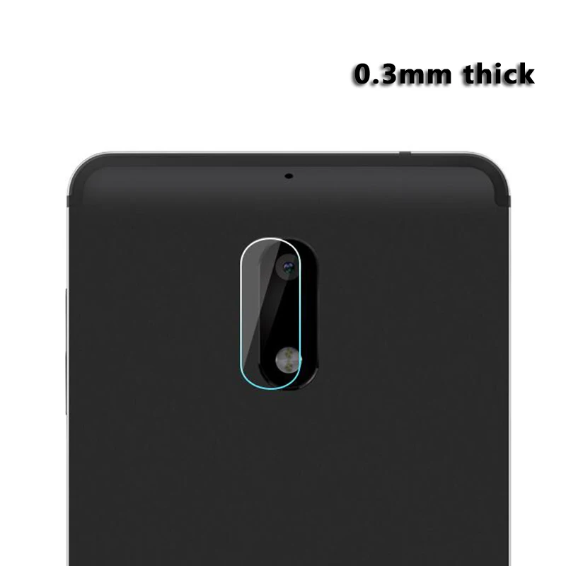 2 шт. для Nokia 6 2017 закаленное стекло объектива камеры защита экрана стеклянная