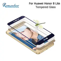 Remanbor для Huawei Honor 8 Lite закаленное Стекло Сталь Плёнки защитный replacemants для Huawei Honor 8 Lite Экран протектор
