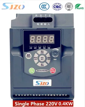 

Original SIZO Simple Frequency Converter 0.4KW 220V 1 Phase Input Environmental Protection Precision VFD Frequency Converter