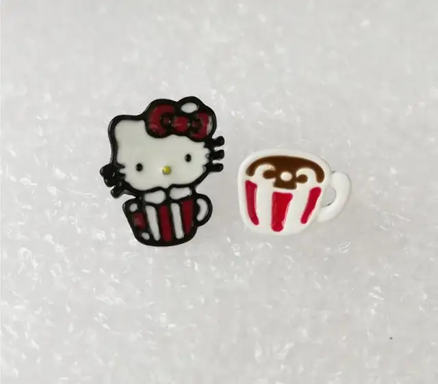 Pretty animal Hello Kitty Cute cat Cartoon Earring Women Girl Kids