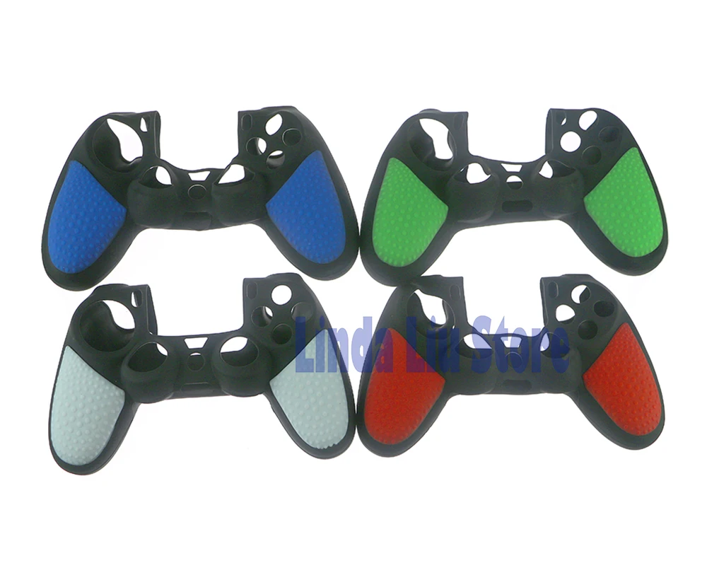Защитный силиконовый чехол для геймпада Playstation Dualshock 4 PS4 20 шт./лот|Запасные части| |