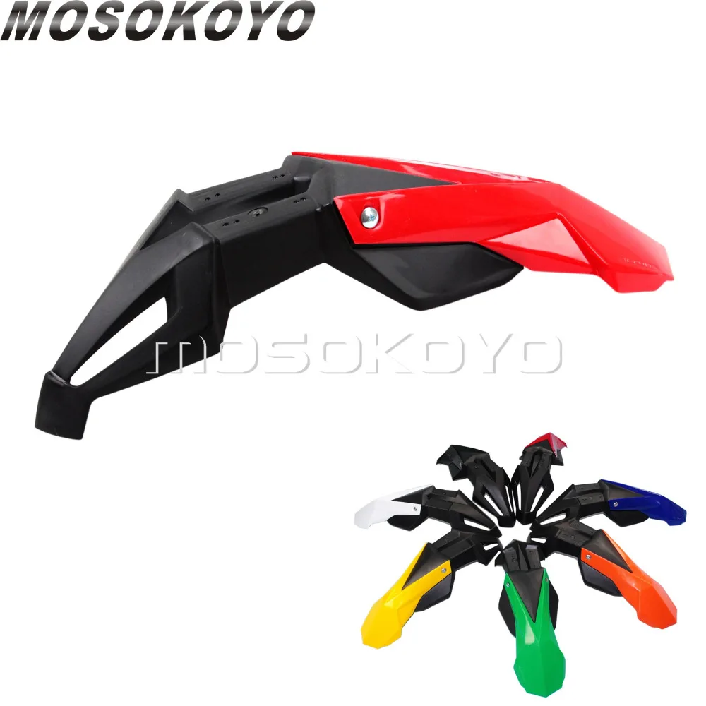 Брызговик для Honda CRF XR CR 250 450 R X Red мотокросса бездорожья переднее крыло