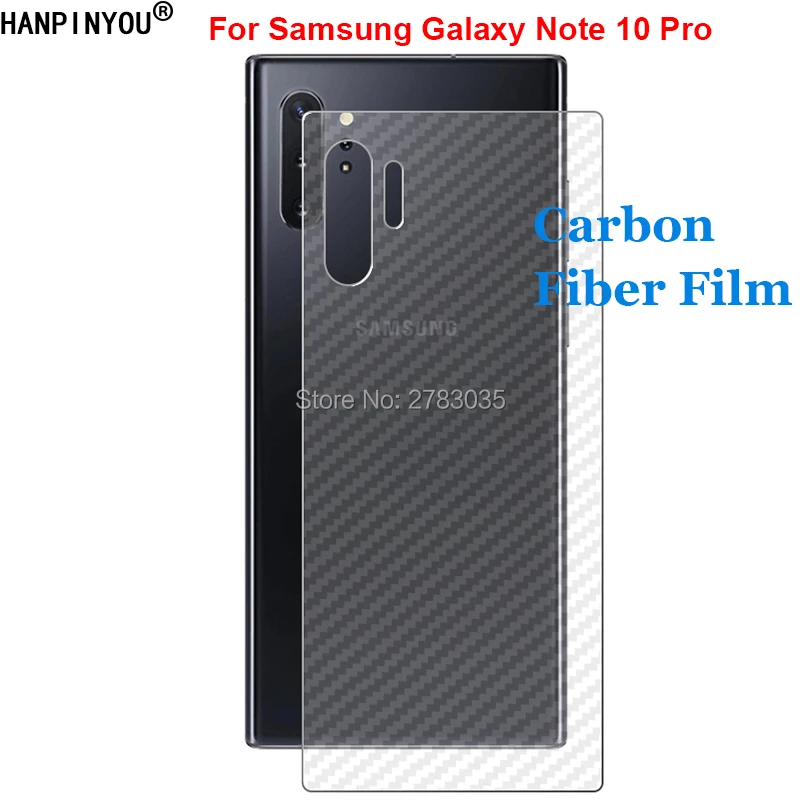 Для Samsung Galaxy Note 10 Pro Plus 10Pro P3D защитная пленка из углеродного волокна с защитой от