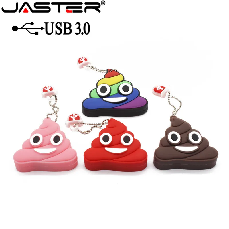 

JASTER promotion new arrival mini cartoon USB 3.0 flash drive pendrive 4GB 8GB 16GB 32GB 64GB USB flash drive wedding gift