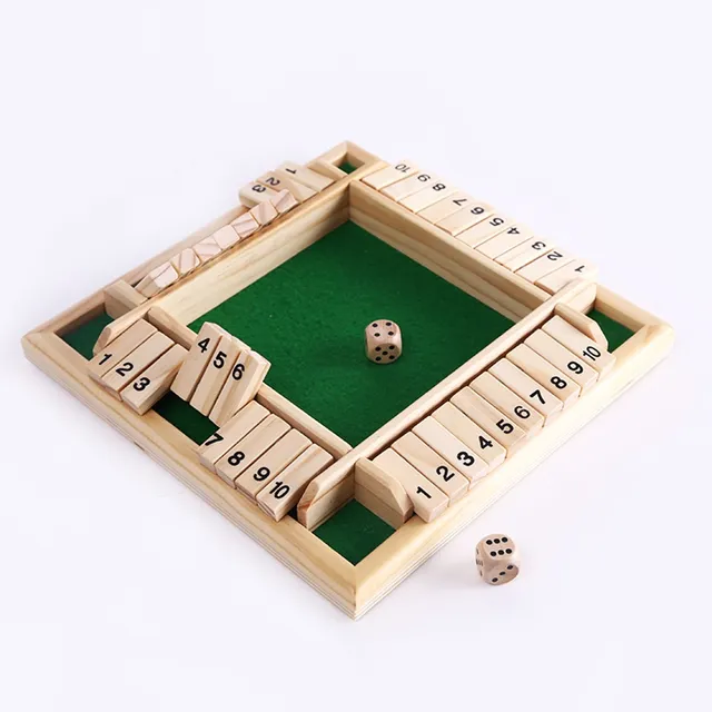 New Shut The Box Game Wooden Board Number Drinking Dice Toy Family Classy Wooden Baseball Game Toy New Shut The Box Game Wooden Board Number Drinking Dice Toy Family Classy Wooden Baseball Game Toy