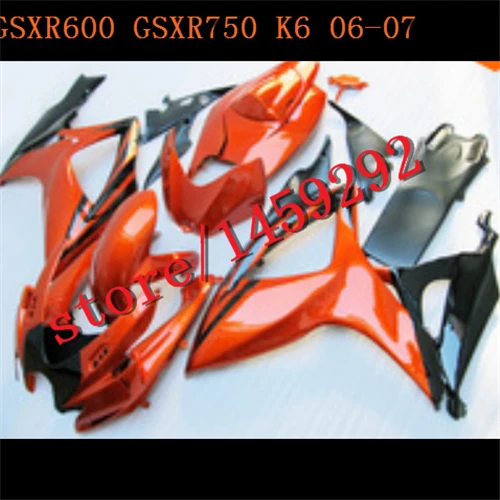 -A GSXR600 2007 2006 GSXR750 07 06 GSXR 600 750 комплекты обтекателей K6 K7 корпус BBF | Автомобили и
