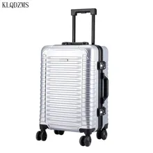 KLQDZMS модные 20/24/28 дюймов сумки на колёсиках Чемодан Спиннер Для мужчин сумки для деловых поездок Для женщин каюта чемодан колеса