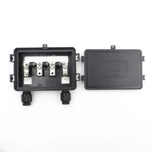 140 Вт-200 Вт Солнечная распределительная коробка водонепроницаемый IP67 для солнечной панели подключения PV распределительная коробка кабельного соединения с солнечной панелью с диодом