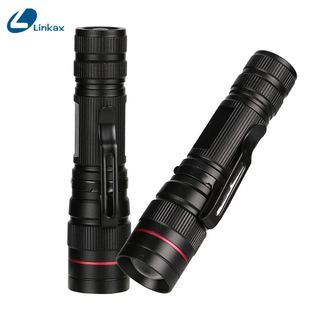 

XPE LED Flashlight Aluminum Alloy Convex Lens Adjustable Zoomable Light for hunting camping lamp Flashlight