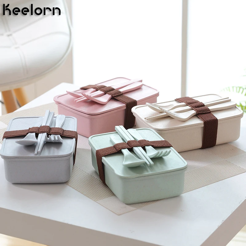 

Bear Leader 600ml Lunch Box Environmental Protection Tableware New Creative Lunch Box Nordic Portable Lunch Boxes Kitchen Tool