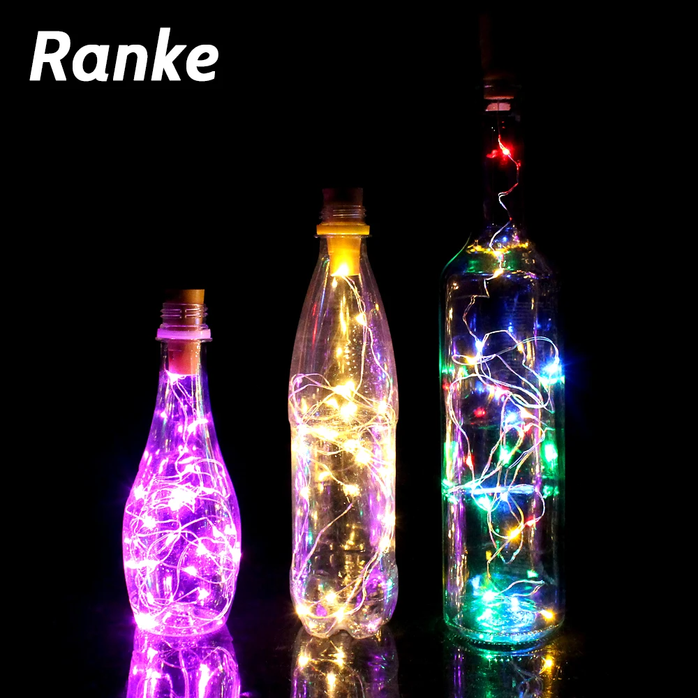 1PCS Powered Bottle Lights 20 LED Waterproof Lights Decoration