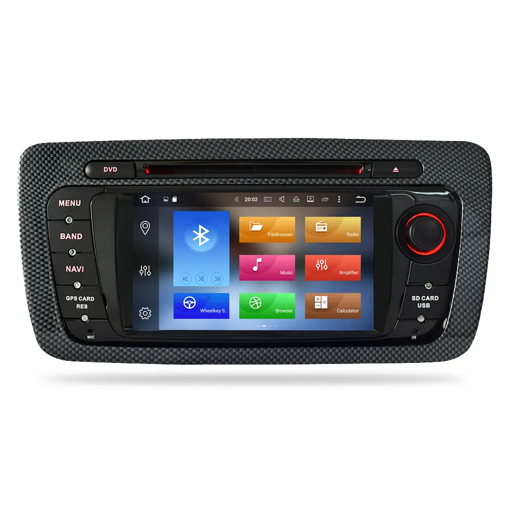 Clearance Android 9.0 Car Radio DVD GPS Navigation Multimedia Player For Seat Ibiza MK4 6J SportCoupe Ecomotive Cupra 2009-2015 Auto Audio 1