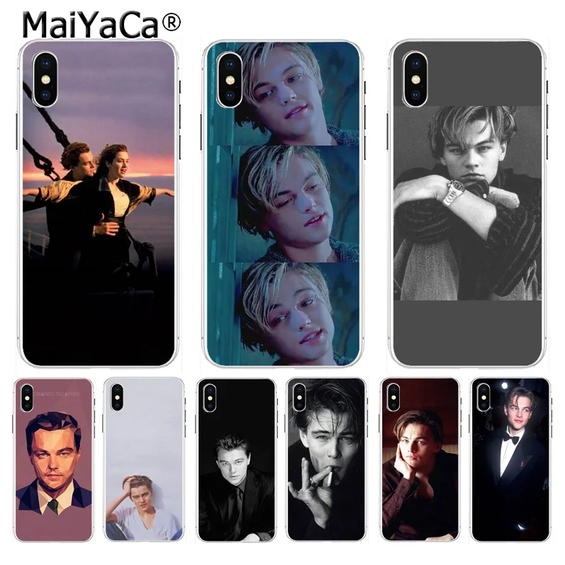MaiYaCa чехол для телефона leonardo dicaprio мягкие чехлы из ТПУ iPhone 8 7 6 6S Plus X XS max 10 5 5S SE XR |