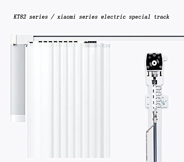 Original xiaomi aqara/DooyaKT82/DT82 curtain motor canbe customized super silent electric curtain track, suitable for smart home