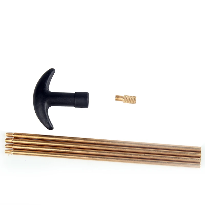 Tactical Gun Cleaning Rods Set Soild Brass Rod Thread 8-32 for Hunting Airsoft Accessories 6pcslot RL37-0056 (1)
