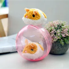 Пробежка хомяк Хрустальный мячик хомяк бегущий мяч хомяк электрический пластиковый бегущая игровая площадка пробежка милый в помещении моделирование