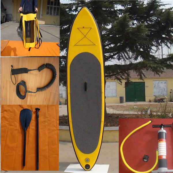inflatable stand up paddle/sup surfboard/stand paddle board on beach | Спорт и развлечения