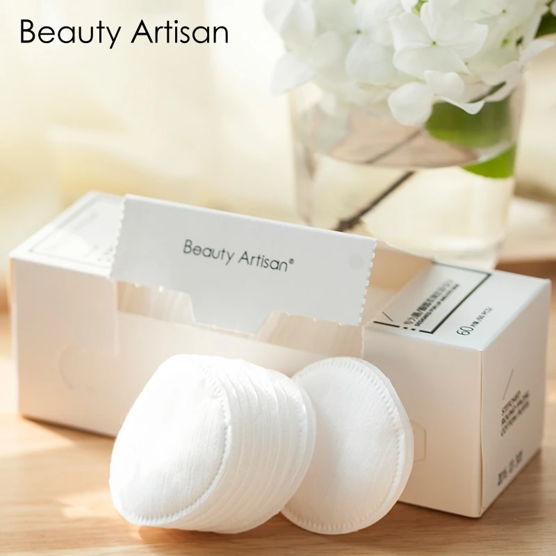 Round Soft Cotton Pads Skin Care Eyes & Lips Makeup Remover Cleansing Wipes Soft Skin Affinity