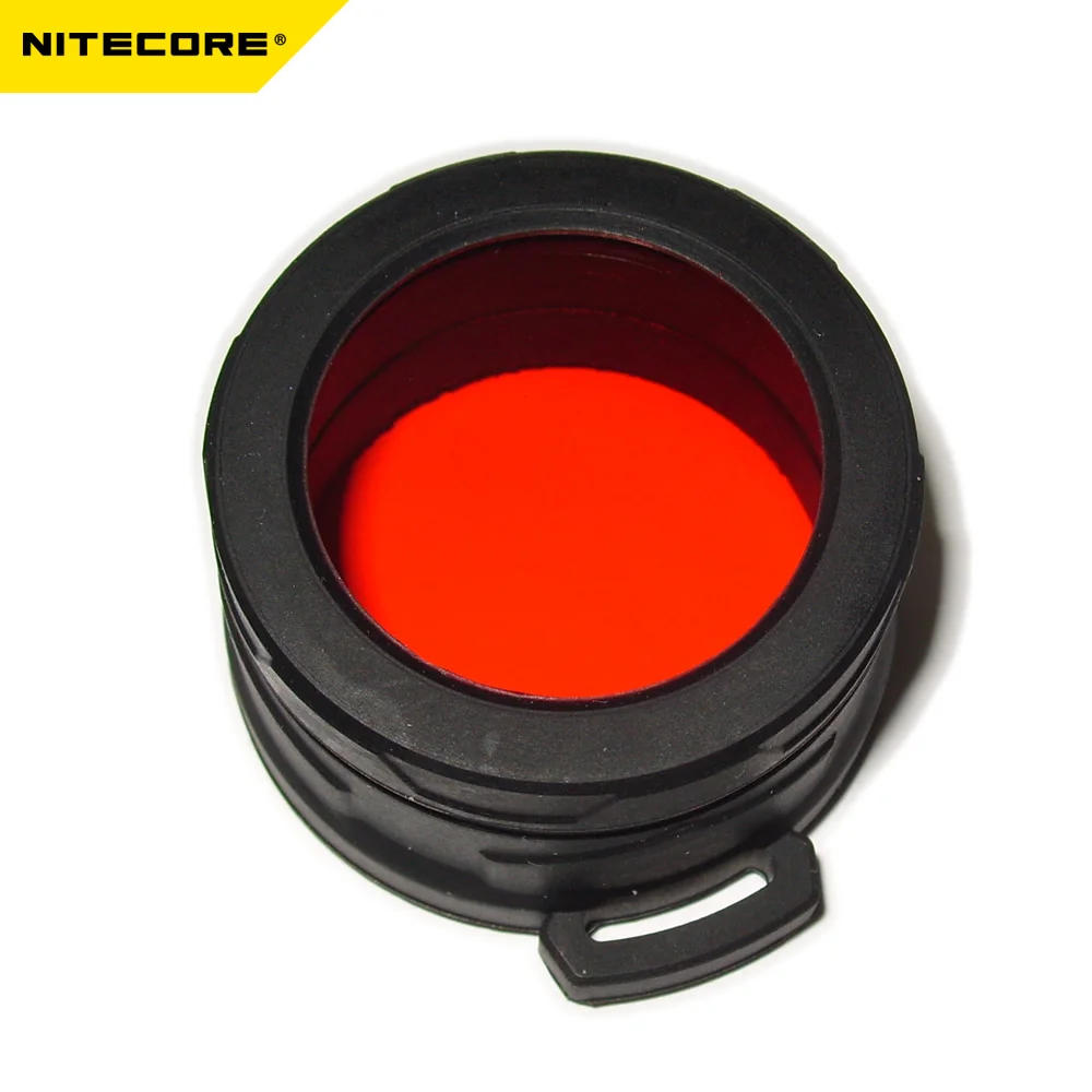 Фонарик NITECORE RGB с фильтром рассеянный стеклянный объектив минеральным покрытием