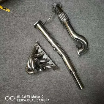 

turbo manifolds and downpipe for vw mk1 tt225