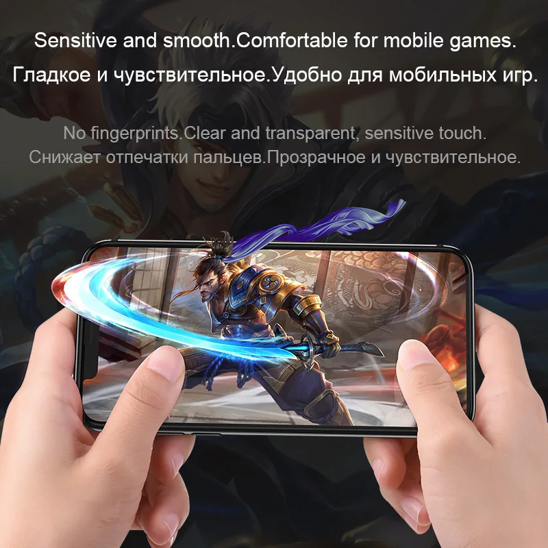 Закаленное стекло HOCO для Apple iPhone защитная пленка ультратонкий протектор экрана 3D