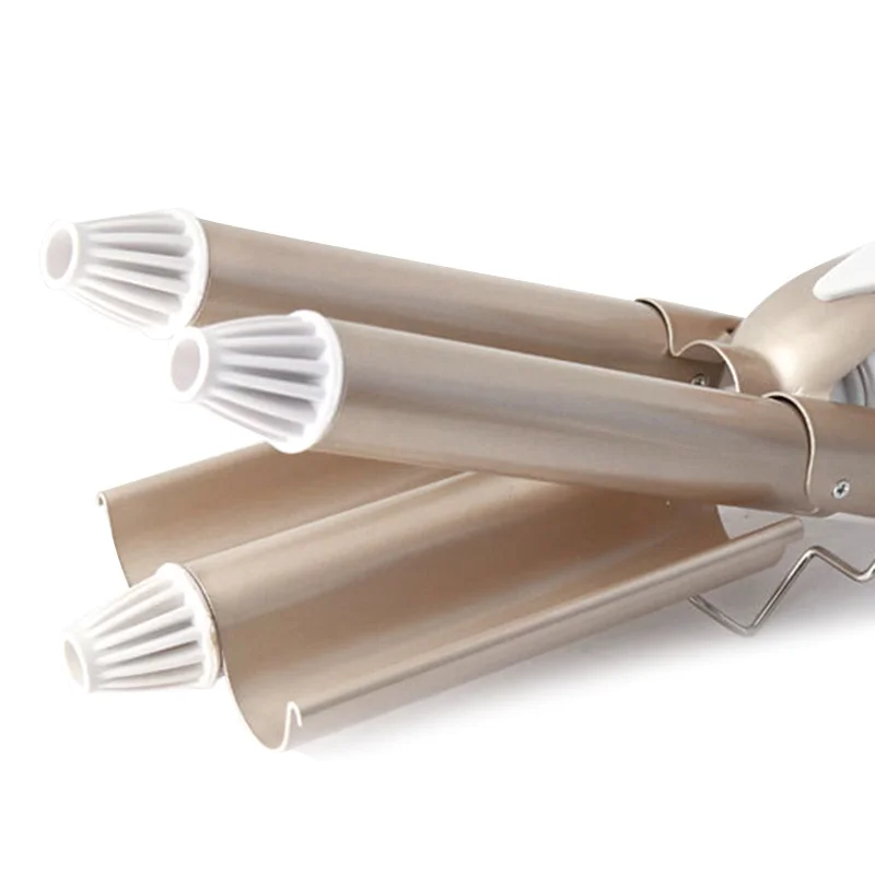 

Ripple Curler Water Large Volume of Splint Artifact Gold Color Gorgeous Fashion Head Roll Three Large Waves Do Not Hurt The Hair