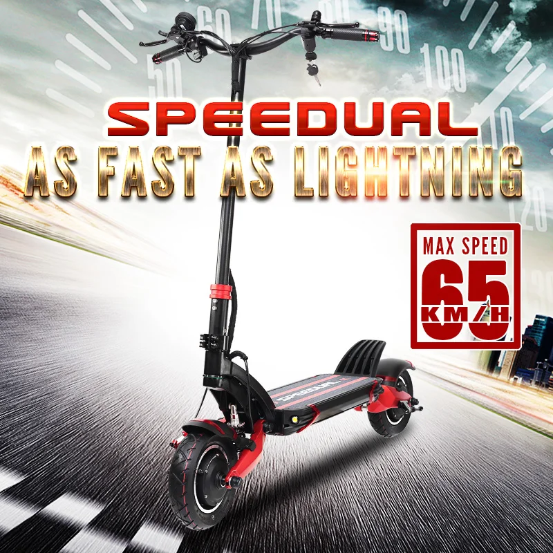 Macury Speedual 10 дюймовый двухмоторный электрический скутер ZERO 10X 52V 60V внедорожный