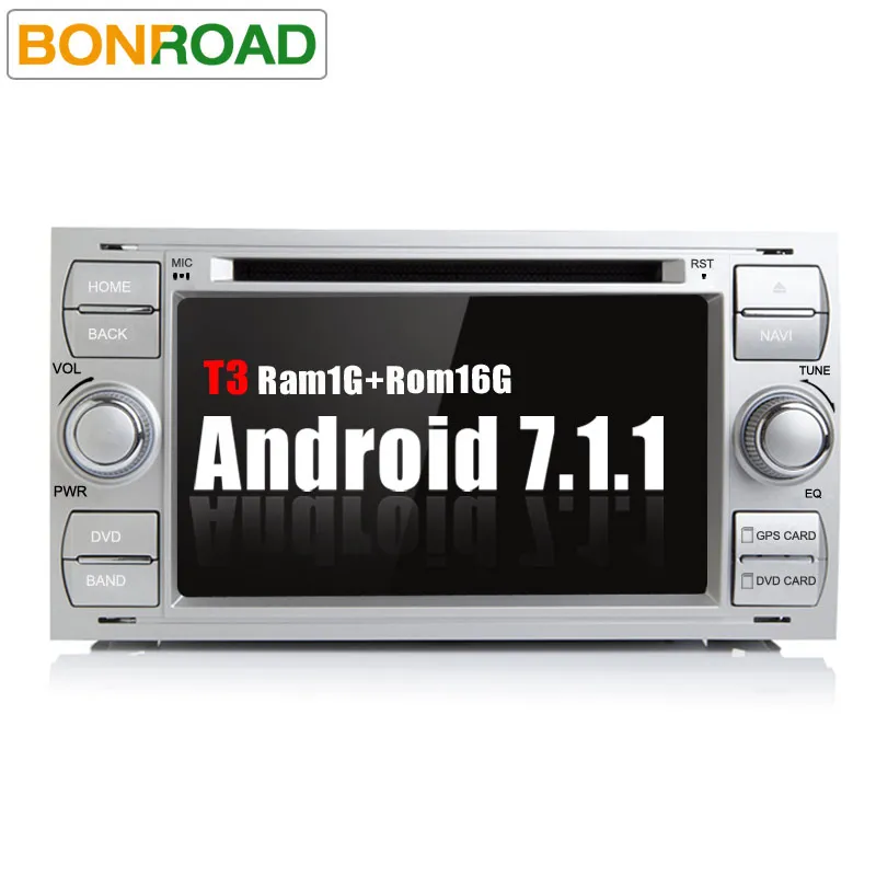 

Bonroad 7"Android 7.1 2 din Car Multimedia Player for Ford Focus/Mondeo/Transit/C-Max GPS DVD Radio Player /Navigation /Video