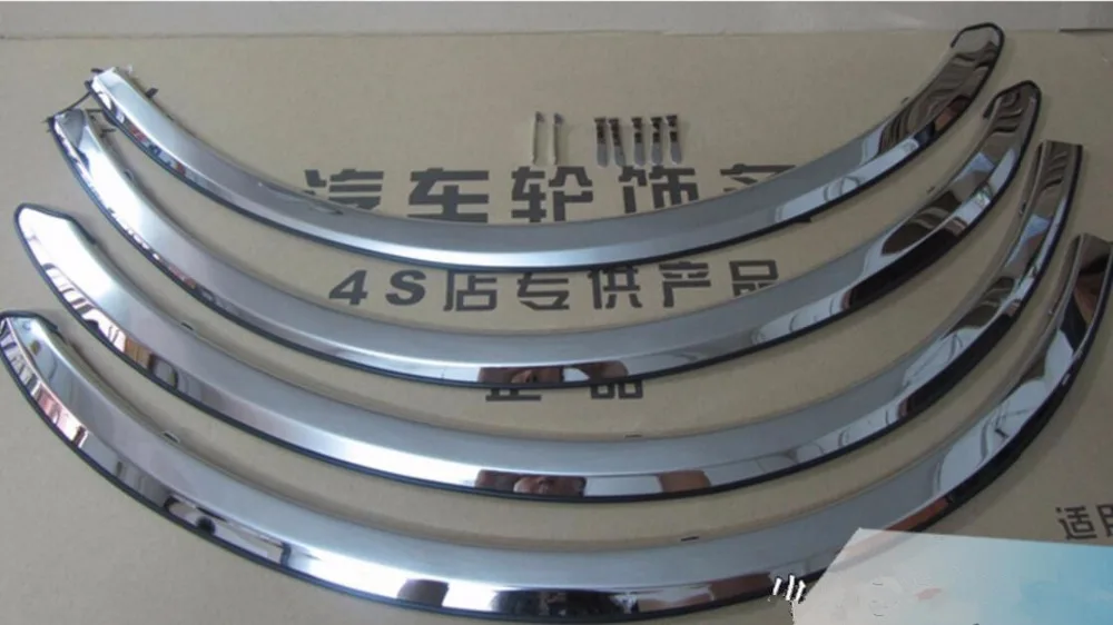 

for Ford kuga Escape 2017 2018 Wheel Eyebrow Decorative Wheel Arch Eyebrow Stripe Car Wheel Modling Trims