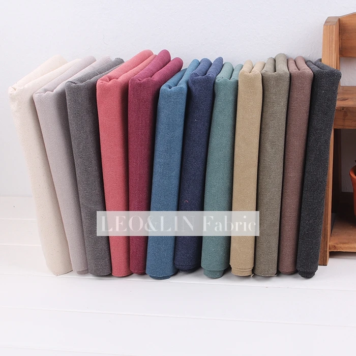 

2017 Super thick washed Cotton 660g canvas Fabric 145cm width handmade cloth handmade sewing patchworkbags Patchwork (90cm )