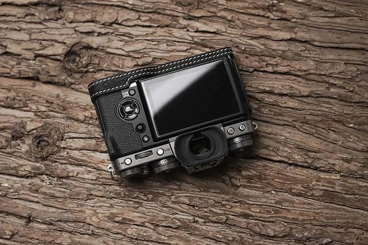 Mr. Stone бренд ручной работы из натуральной кожи чехол для камеры Сумка половина тела камера для Fujifilm XT3 FUJI X-T3
