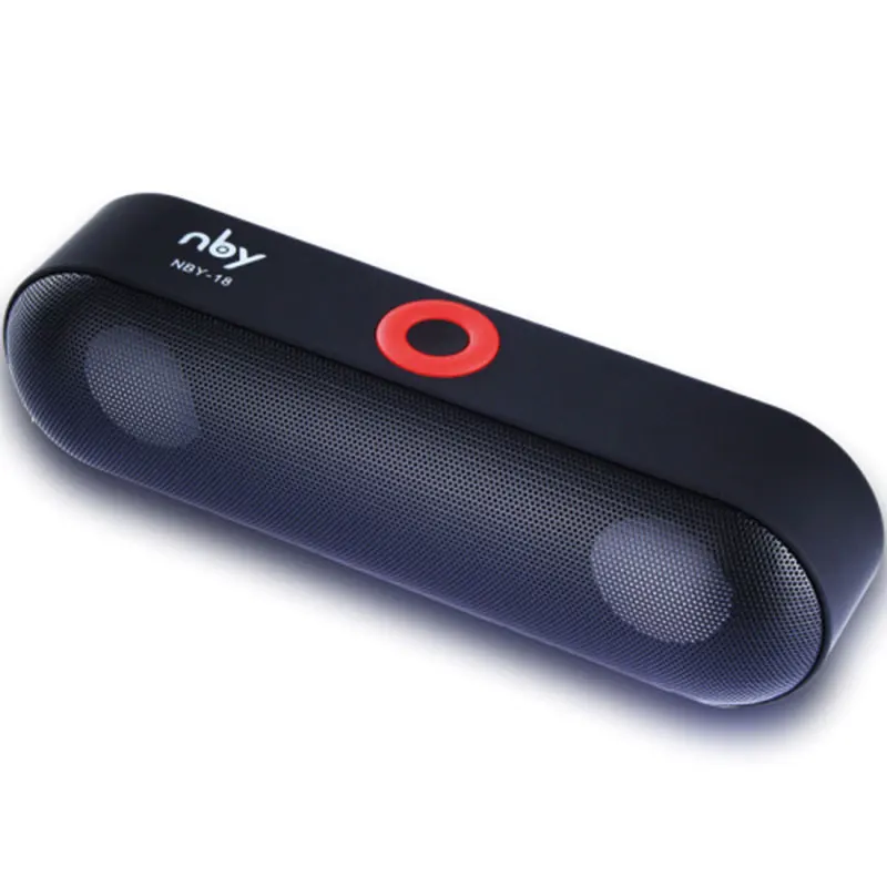 Hot NBY-18 Mini Bluetooth Speaker Portable Wireless Speaker Sound System 3D Stereo Music Surround Support Bluetooth TF AUX USB Hot NBY-18 Mini Bluetooth Speaker Portable Wireless Speaker Sound System 3D Stereo Music Surround Support Bluetooth TF AUX USB