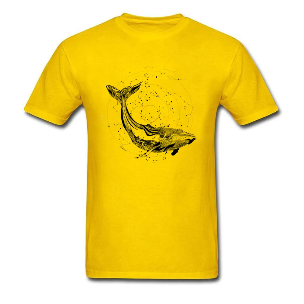 Casual Wild Spirit Round Collar T-shirts Summer/Autumn Tops Shirt Short Sleeve for Men Hot Sale Pure Cotton Europe Tshirts Wild Spirit yellow