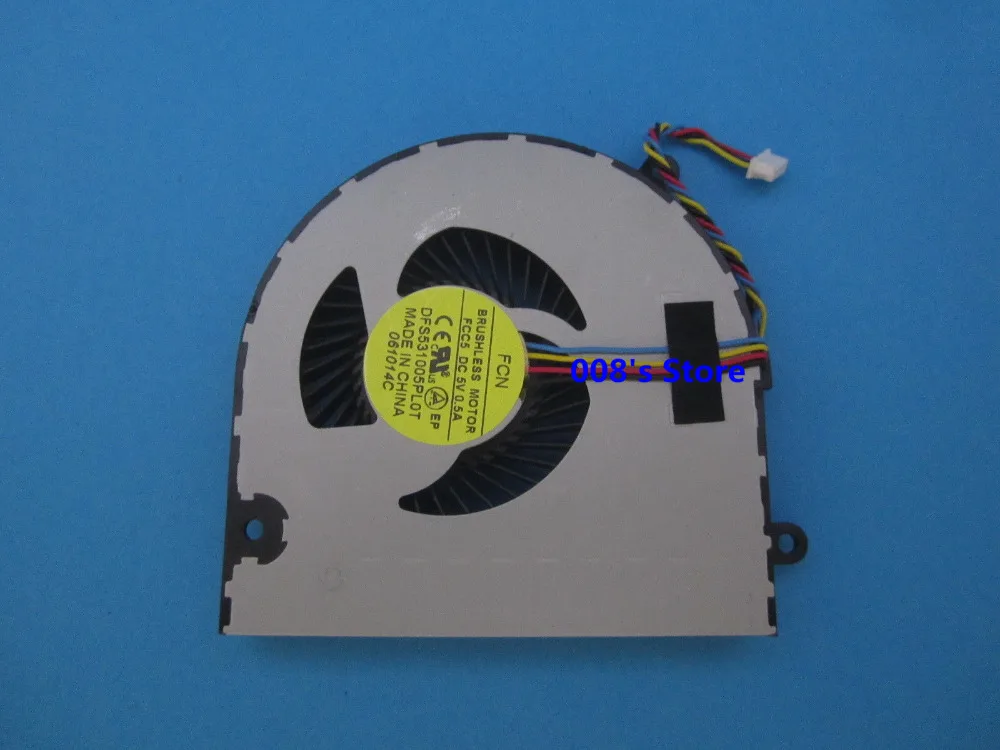 Новый Кулер для ноутбука LENOVO IDEAPAD G700 G700AT G710 G710A DFS531005PL0T FCC5 DC 5V 0.5A|laptop cooler fan|fan for