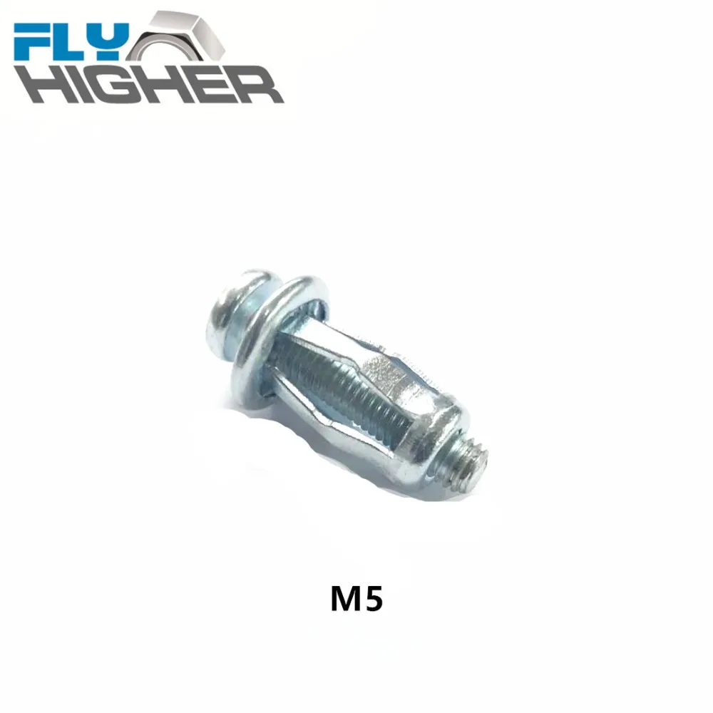 M6 Джек гайки/лепесток гайки с винтовым зажимом для полые стены 50 шт./упак