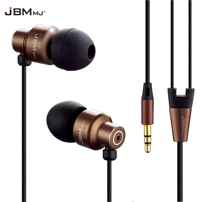 JMB MJ8600 Стерео Наушники 3.5ММ Наушники-Вкладыши металлические Супер Басовая