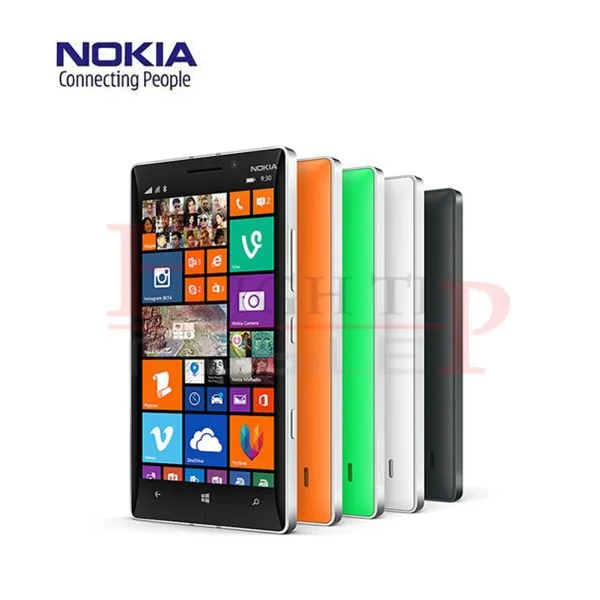 Разблокированный мобильный телефон Nokia Lumia 930, четырехъядерный процессор Windows, камера 20 МП, 5 дюймов, LTE, 32 ГБ ROM, 2 Гб RAM, отремонтированный