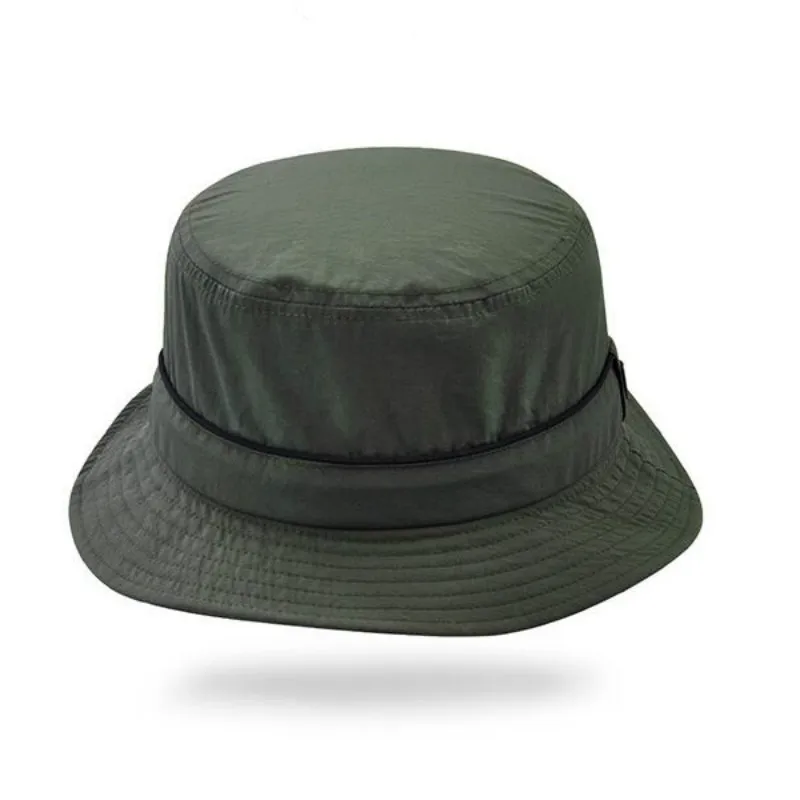 Которая в душе твердая быстро сухая Полиэстровая шляпа-цилиндр для женщин или мужчин повседневная Уличная плоская рыболовная шляпа летняя Солнцезащитная Панама