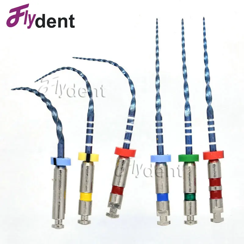 

Dental instrument flexible NITI flexible files 0.04 taper rotary engine use niti root canal instrument 25mm dentist tool