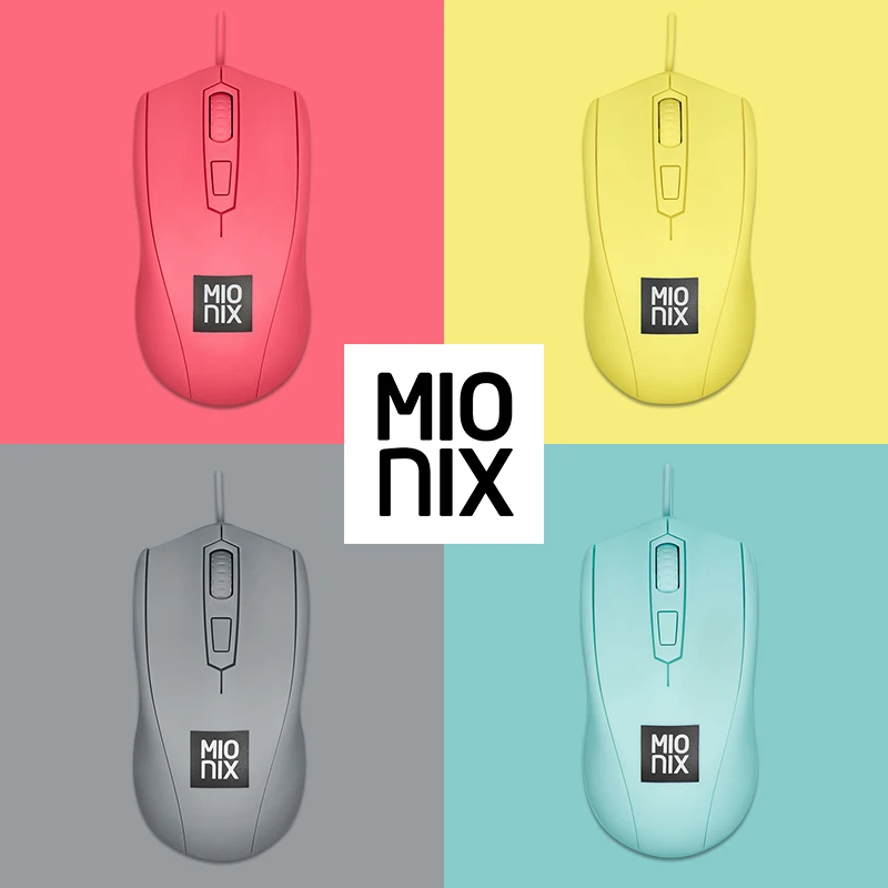 

Brand Mionix Avior Frosting Ambidextrous game mouse professional e-sports cable gaming mouse computer mouse