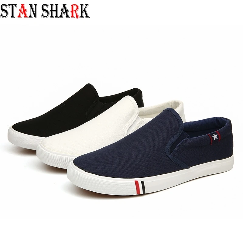 white canvas trainers