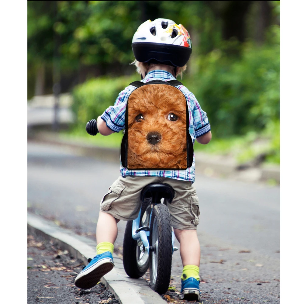 FORUDESIGNS/детский модный рюкзак на плечо, Детский рюкзак, 3D, корова, олень, животные, детские школьные рюкзаки для маленьких мальчиков и девочек