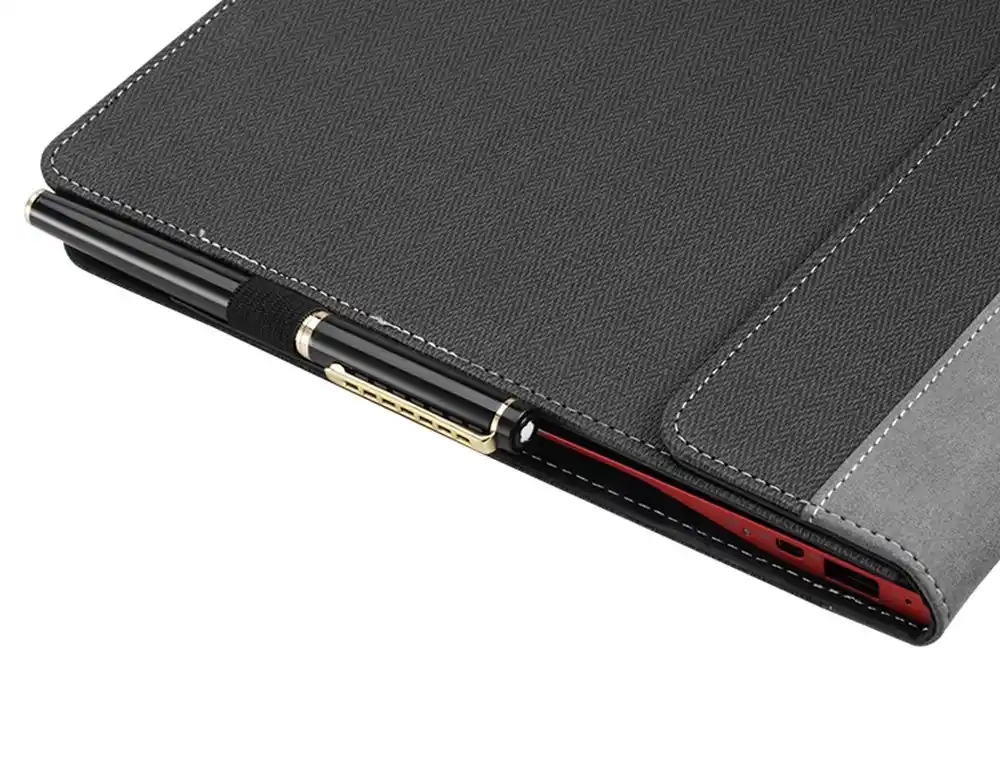 Case For Hp Envy x360 15 inch PU Leather Folio Stand Protective Cover