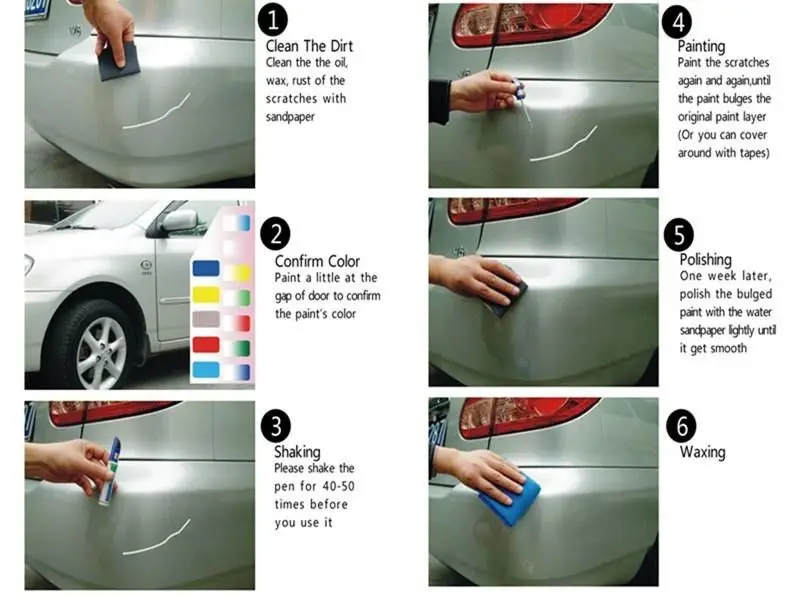 Шт. 1 шт. Pro починка для удаления царапин ремонт краски ручка прозрачная краска ing ручки для Nissan Chevrolet Benz Honda hyundai Ford Toyota