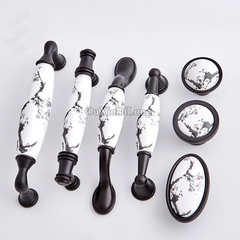 10 шт. ручка из бамбука и керамики для кухонной двери|cabinet pull handle|kitchen door handlespull handle |