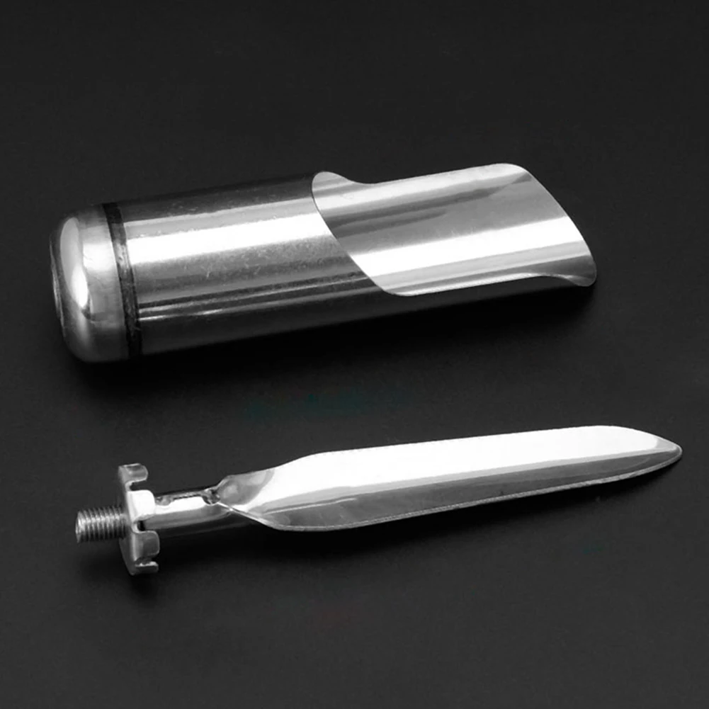 

12.5cm Fishing Tools Ground Stand Silver Bracket Portable Lightweight Cylinder Adjustable Fishing Supplies