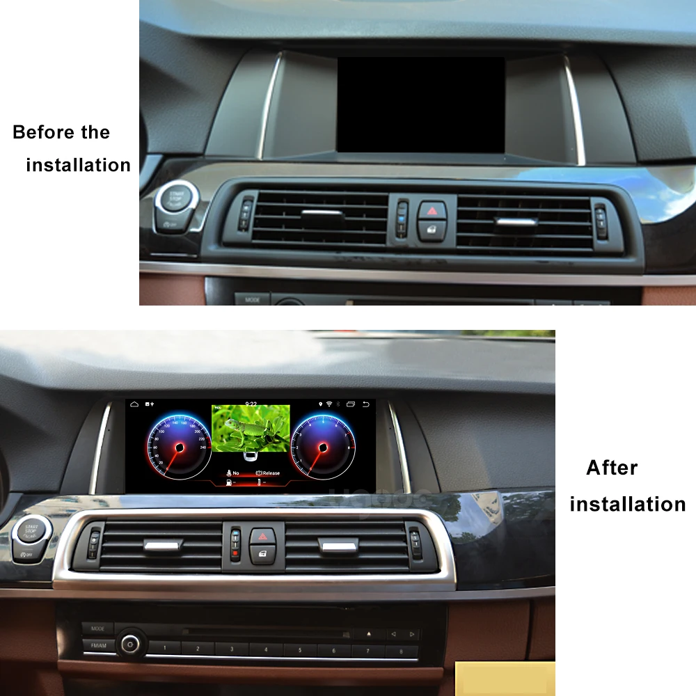 Ugode PX3 Авто GPS Navi навигация 10 25 &quotIPS экран Android 7 1 для BMW 5 серии F10 F11 NBT CIC система