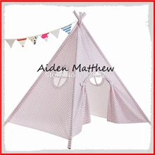 High Quality Cotton canvas Kids Tent House Canvas Tipi Tent