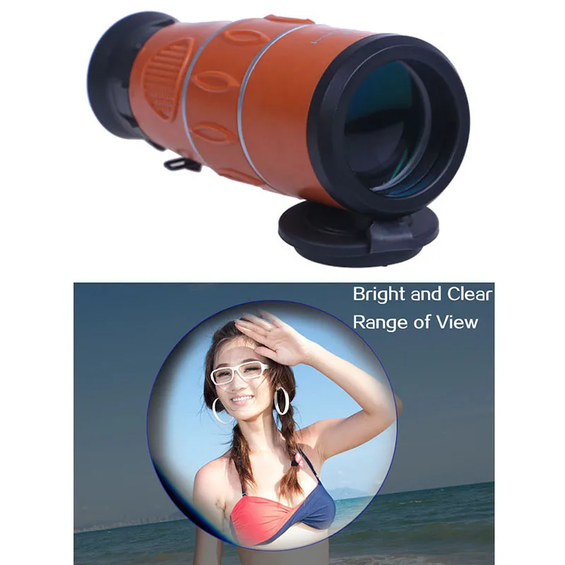 

16x52 Night Vision Adjustable Zoom Monocular Telescope Camping & Hunting,66 M/8000 M AD Ultra-clear Outdoor New 2018